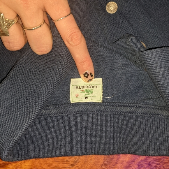 Vintage navy blue lacoste polo🐊 - Picture 4 of 4